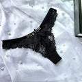 Lingerie Panties Lace Low Waist Pure Cotton G-String Women's Underwear
